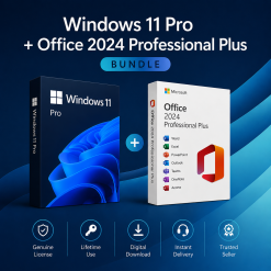 Microsoft Windows 11 Pro OEM + Office 2024 Professional Plus Bundle