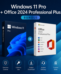 Microsoft Windows 11 Pro OEM + Office 2024 Professional Plus Bundle